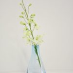 Turquoise Teardrop Bud Vase